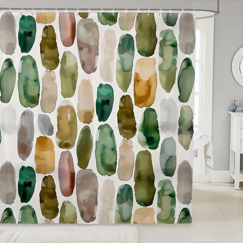 Funny Golden Retriever Shower Curtain for Bathroom Decor Kids Puppy Dog Bath Curtain Boys Girls Dachshund Bathroom Accessories