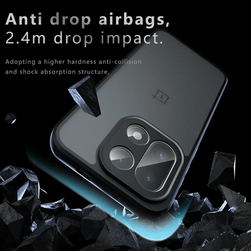 Matte Clear Phone Cover For Oneplus 15  Acrylic PC + TPU Shockproof Bumper Cover for Oneplus 15 CPH2747 CPH2745 PLK110 Shell