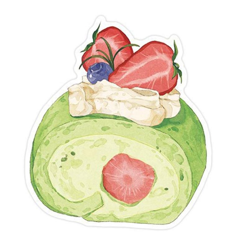 Lovely Cake Note Pad Simple Stickier Note Stickier Pad Sweet Station Series Stickier Note Memos Pad for Office Workers