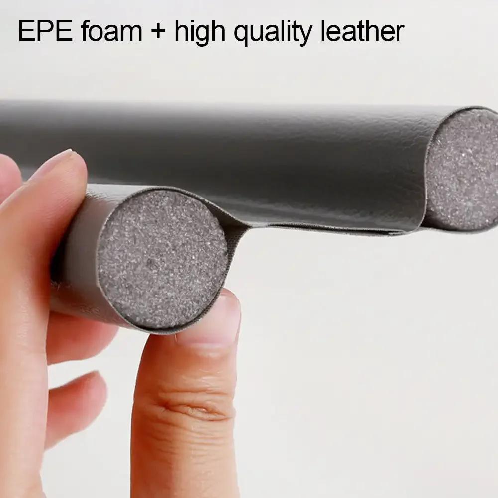 2 Sidodörrtätningslist Vindtät Dörrbotten Dragstopp Justerbar Under Dörr Dragblock Hus Akustiskt Skum Tätningslister