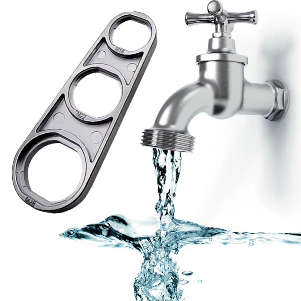 Universal Faucet Aerator Wrench 2 In 1 Disassembly Spanner New Faucets Maintaining Tools