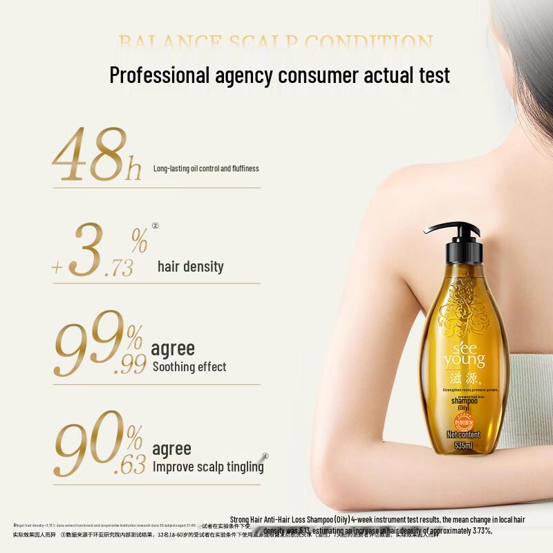 Siyuan Ginger Anti-Hair Loss Shampoo for Oily Hair