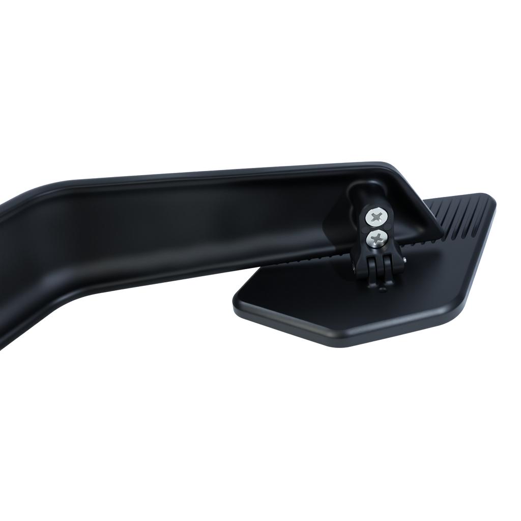 Universal Motorcycle Side Wing Mirrors For Kawasaki YAMAHA Aprilia Honda Suzuki Motorcycle Rotatable Adjustable Wind Wing Mirror