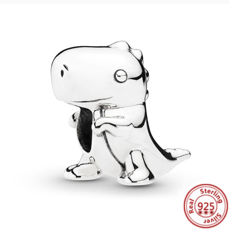 Fit Original  Charm Dangle Fish Rabbit SUV Eggplant 925 Sterling Silver Bracelets Jewelry Pendants Making Women Gift