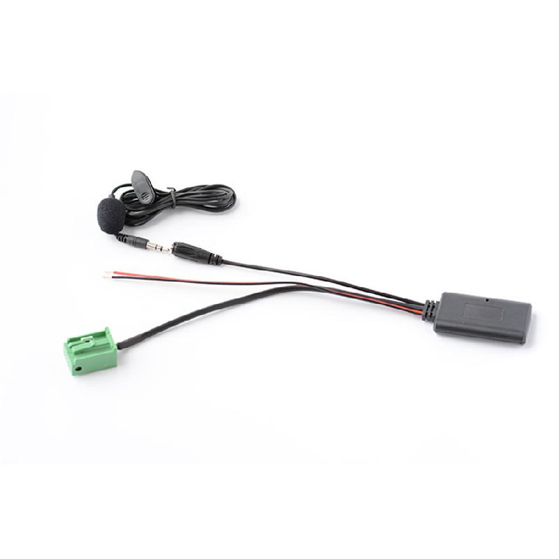 Portable Aux Music Receiver Cable Adapter For Mercedes-Benz Clc Slk Sl Media+Mic