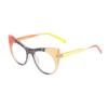 New Anti-Blue-Light Light Cat-Eye Readers Fashionable Vintage Colour-blocked High-Clarity Presbyopia Reading Glasses 0 To +4.0