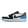 Air Jordan 1 Retro Low OG GS UNC Kinder Sneaker Weiß Dunkelpuderblau Schwarz CZ0858-104