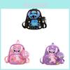 Kinder Cartoon Stitch Rucksack mit Air Cushion Trägern für Schule und Reise