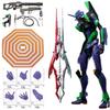 Evangelion Unit-01 Action Figure, EVA-01 Model Kit, 18cm Movable Joints, with Weapons Accessories, Collectible Display Toy
