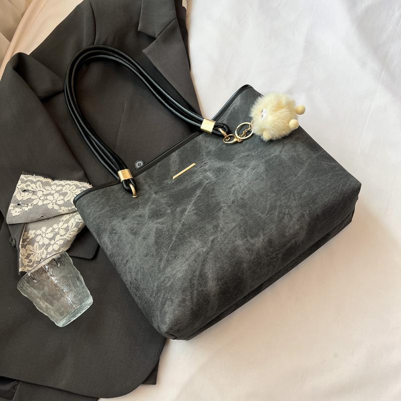 Women's Bag Autumn New Large-capacity Student Class Commuter Bag Portable Tote Bag Underarm Shoulder Bag