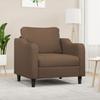 VidaXL Armchair Brown 60 Cm Fabric 359346