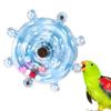 Colorful Rotating Disc Toy for Energetic Pet Birds Conures Lovebirds and Cockatiels to Keep Them Happy and Engaged