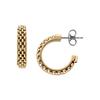 SKAGEN Women's MERETE Gold-Tone Stainless Steel Hoop Earrings, SKJ1858710