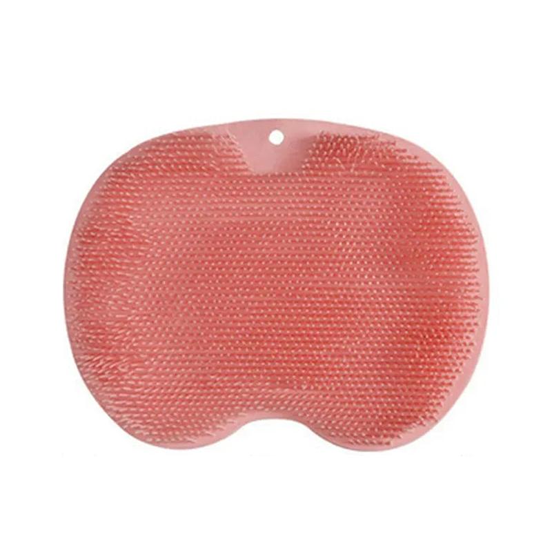 Massage Mat Back Scraper Cleaning Brush Shower Feet Cleaner Wash Mat Multifunction Sucker Wall Mat Rub Foot Arms Body Bath