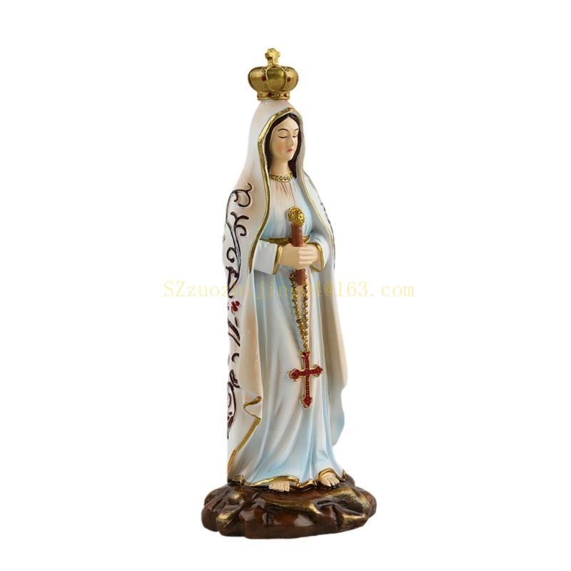 Fatima Virgin Statue Religious Figurine For Home Or Church Decoration Top Sale