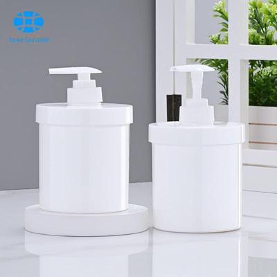 PP-Pumpflasche mit weiter Öffnung für Duschgel und Handlotion, 300ml Shampoo-Flasche