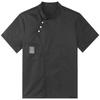 Unisex Stand Collar Chef Jacket for Restaurant Kitchen Uniforms Bakery Staff Durable Work Attire