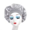 "Extra-Large Silk Sleep Cap with Bowknot – Beauty Hair Care Turban Hat"
