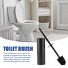 Toilet Brush And Holder, Bathroom Stainless Steel Toilet Brush With Holder, Toilet Wall Mounted Cleaning Brush-B61B