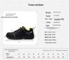 Qiangren Jihua 1651 Anti-Smash Puncture-Resistant Safety Shoes