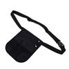 Hairdresser Scissor Bag 600D Oxford Fabric Water Proof Barber Waist Pouch for Hairdressing Black