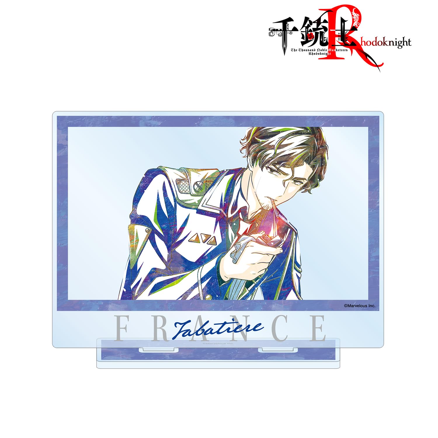 

[Official] Senjyushi: Rhodoknight Tabatiere Ani-Art BIG Acrylic Stand colleize Official Merchandise Official License