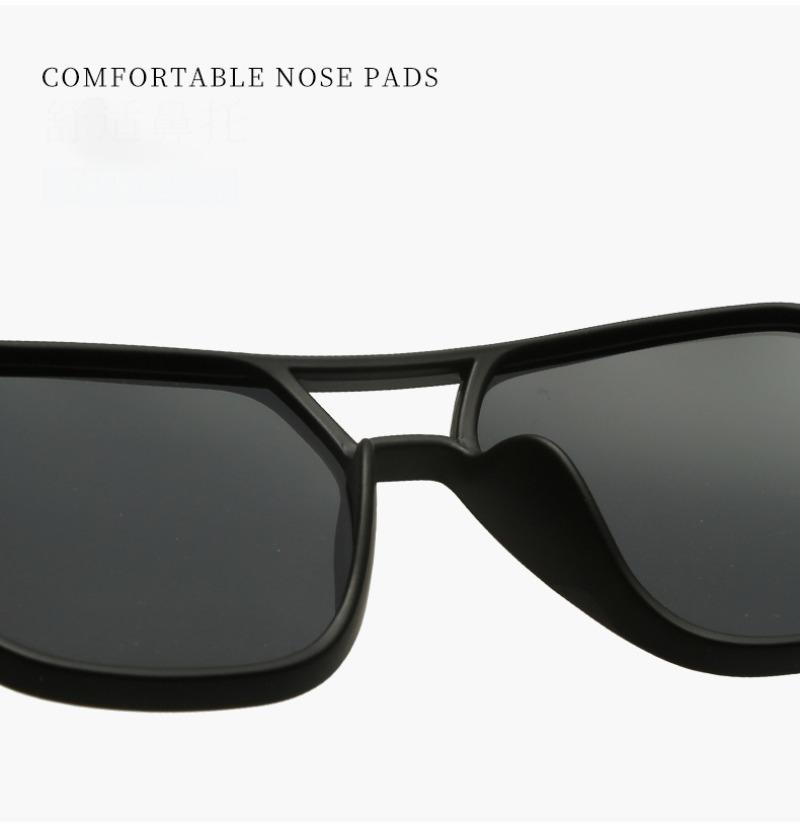 Men Retro High Quality TR90 Frame Sunglasses Protective Driving Glasses Vintage Male Brand Designer Aviator Eyewear