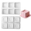 Professional Square Silicone Cake Mold Set - Non-Stick Reusable Baking Tray for Foam Cakes, Brownies & Cheesecake | DIY Dessert
