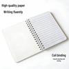 Solid Color A6 Notebook for Students and Office: High-End Writing Pad