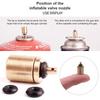 Cylinder Stove with Portable Reusable Adapter Camping Gaskets Refill Accessories Activity Adaptor Outdoor Shifter