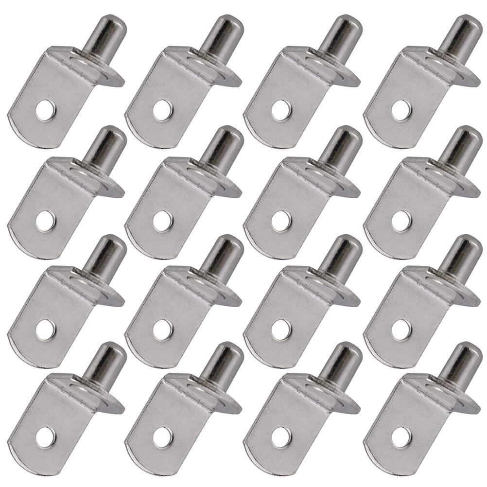 25Pcs L-Shaped Shelf Support Rust-Resistant Brackets Fit Standard Shelf Holes for Home Office Use Shelving Brackets