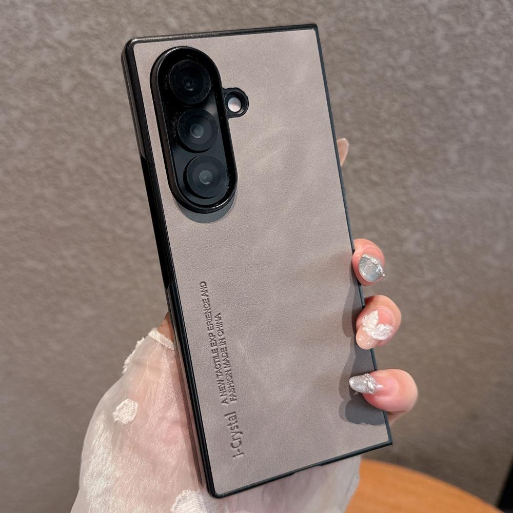 Busienss Sheepskin Ultra Slim Fold Phone Case for Samsung Galaxy Z Fold 8 7 6 5 4 3 Smooth-touch 5G Shockproof Protection Cover