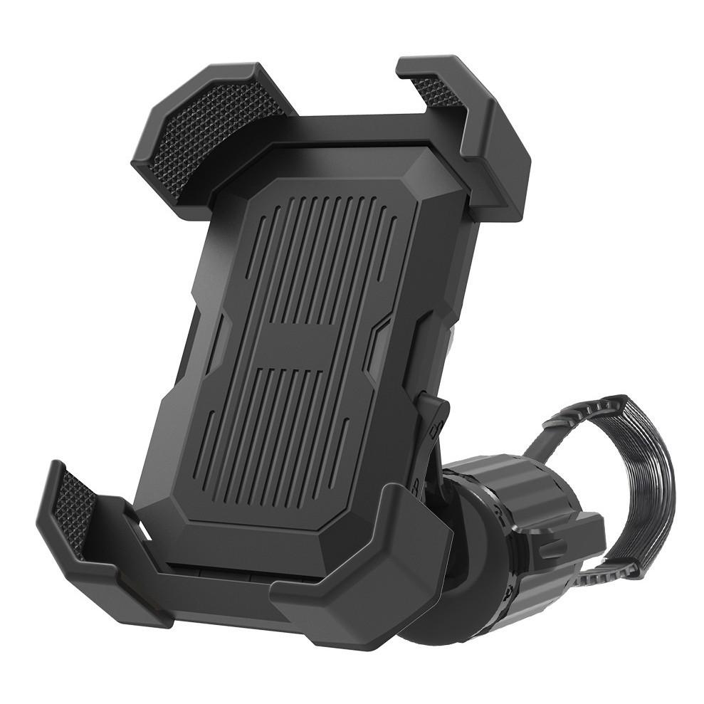 Anti-Shake Mountain Bike Electric Motorcycle Phone Holder with Shock Absorption