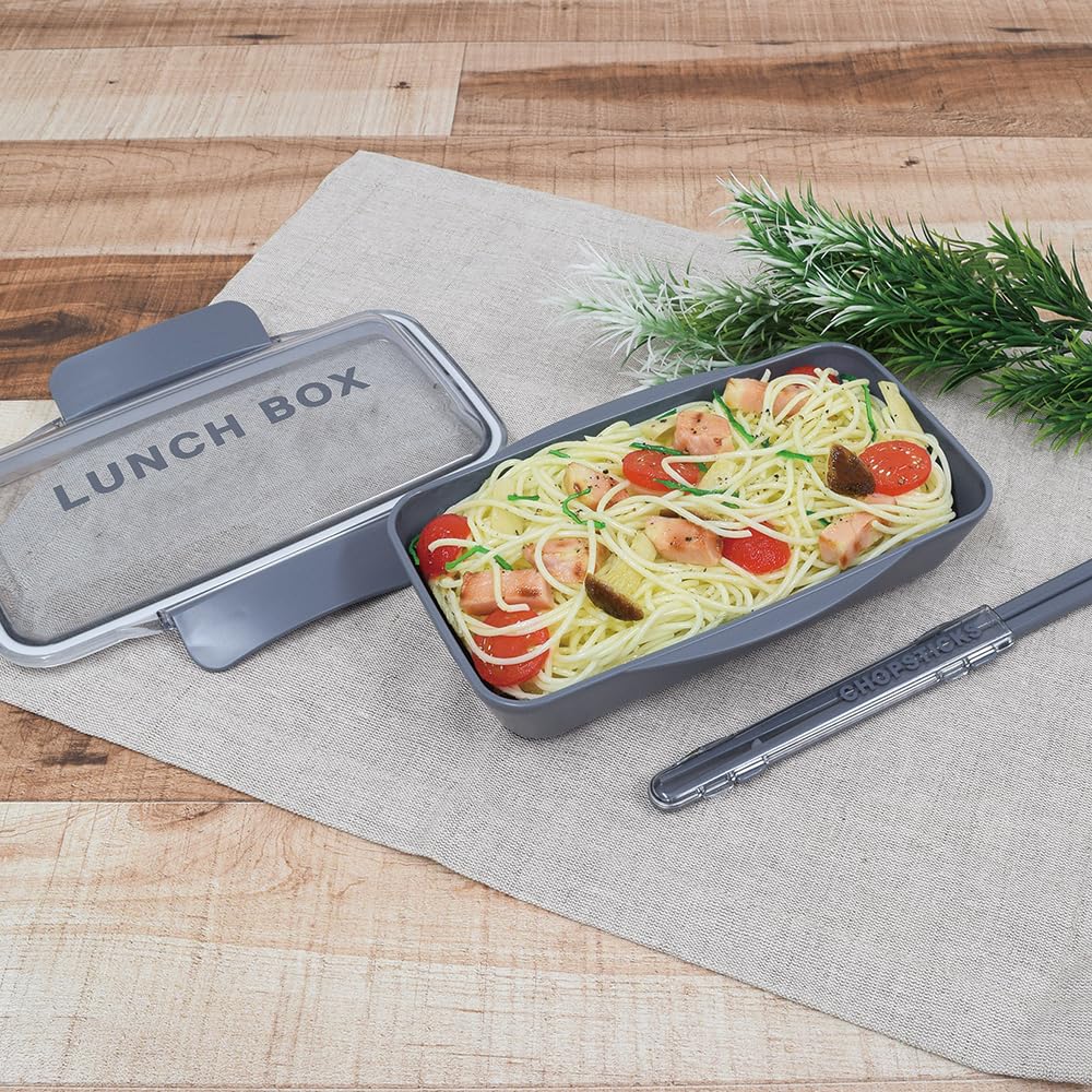 Yellow Studio Monochrome Dome Lunch 73561 Single-Tier Container, 750ml, Navy,