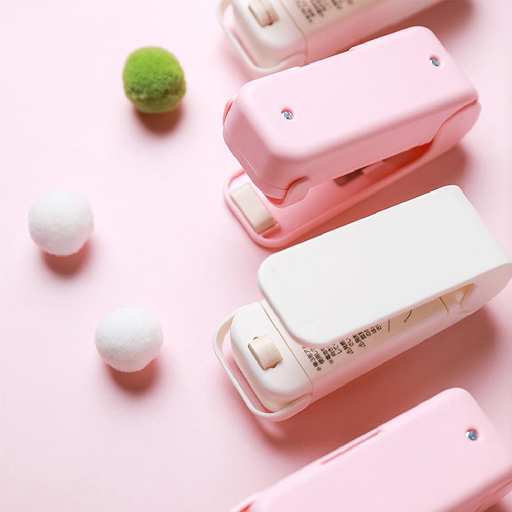 Mini Warmtezak Sluitmachine Pakket Sealer Zakken Thermische Plastic Voedselzak Sluiting Draagbare Sealer Verpakking Keukenaccessoires