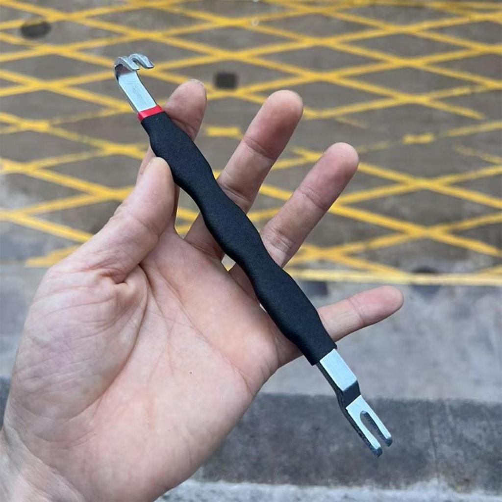 Electrical Connector Removal Tool Double-Ended Puller Wire Harness Plug Disconnect Pliers for Fuse Spark Pipe Brake Automotive