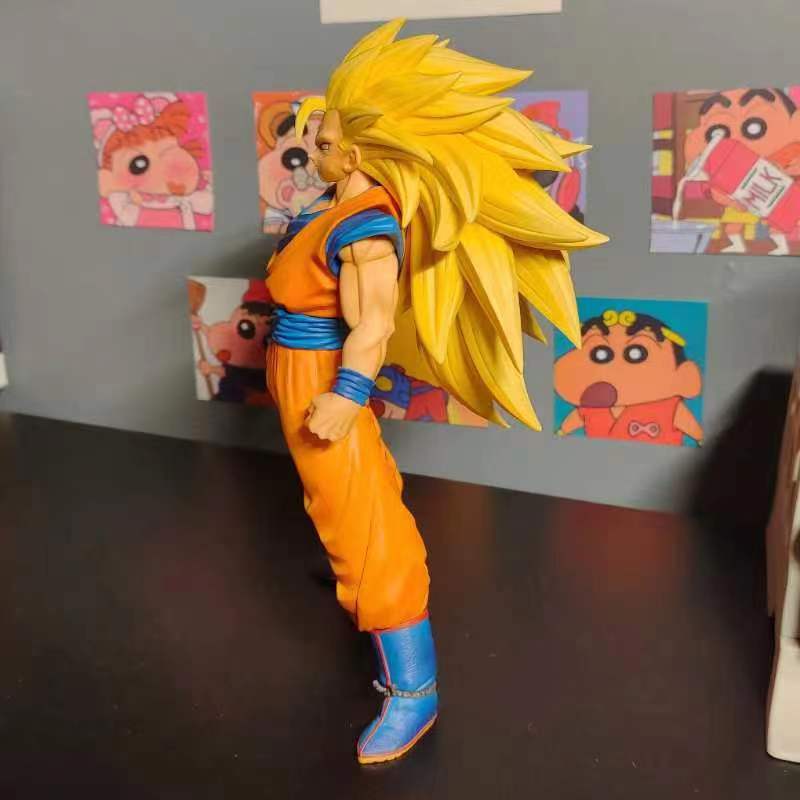 27cm Drogan Boll Z Son Gocool Ssj3 Figure Super Saiyan 3 Gocool Action Figures Pvc Statue Collection Model Toys For Children Gifts