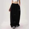 American Hip-hop Tide Brand Print Jazz Jzza Hottie Loose Wide-leg Slacks Women's Sweatpants Hip-hop Hip-hop Pants