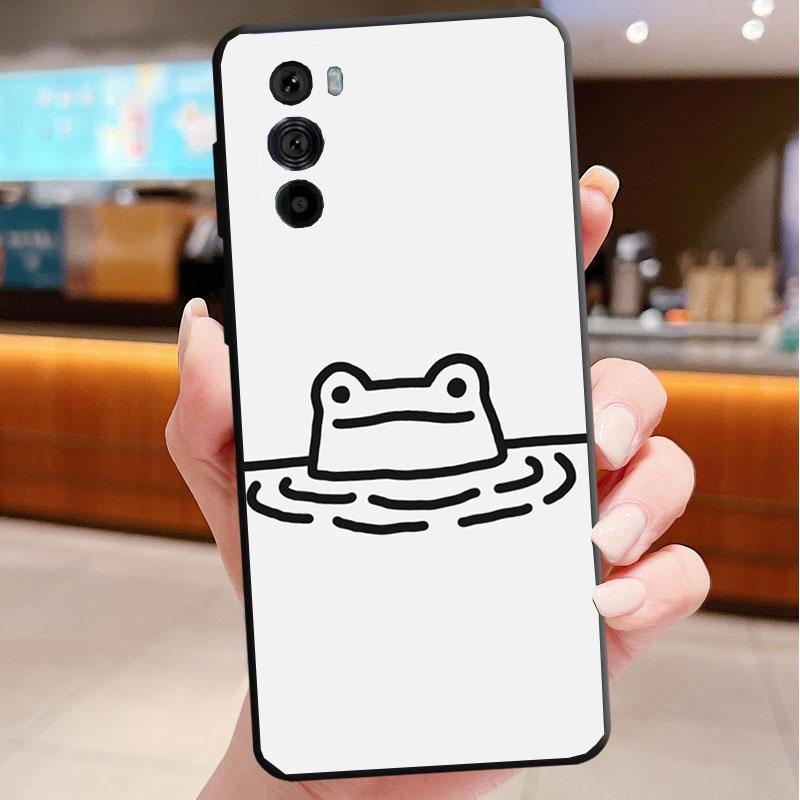 

Phone Case For Motorola Edge 50 40 Pro 60 50 40 30 Ultra Neo Fusion Moto G85 G72 G53 G54 G84 G13 G32 Frog Moto G32