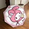1pc My Melody Automatic Folding Umbrella, Casual Outdoor Accessory, Birthday Festival Gift Yy251126217