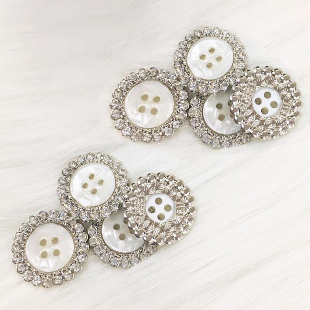 10 Pieces Sewing Clothes Button Coat Sweater Decor Round Buttons Dressmaking Replacement Part DIY Craft Garment for