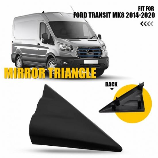 Passenger Side Mirror A-pillar Triangular Cover Trim For Ford Transit MK8 14-20