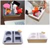 Multifunctional Silicone Organizer for Cups and Smartphones Practical Couch Cup Holder Tray for Snacks Beverages Rack