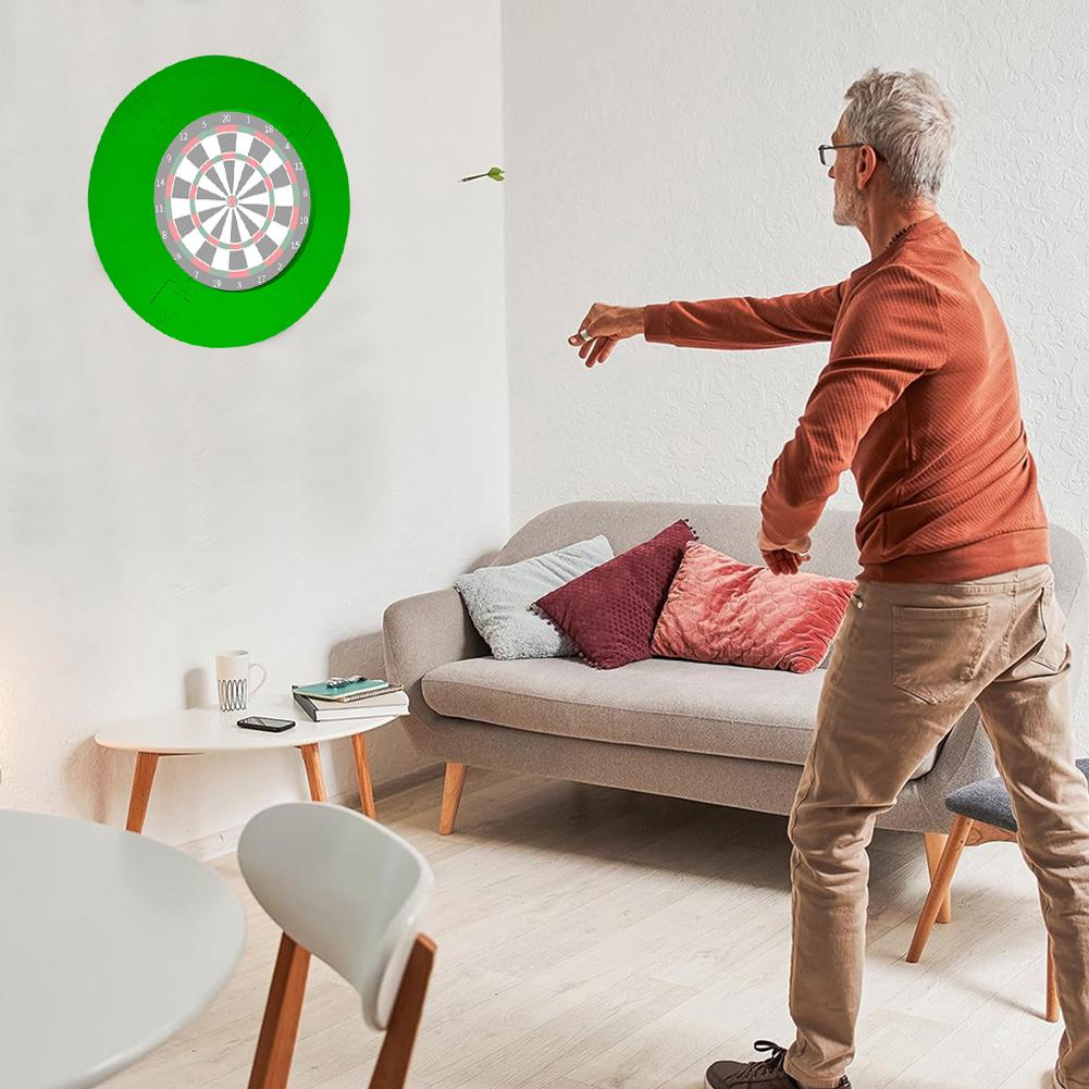 EVA Dartboard Surround Jigsaw Dart Board Ring Splicing Dart Board Wall Splicing Dartboard Surround Wall Protector for Dart Games