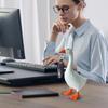 Duck Key Holder Funny Keychain Hanger Home Decorations for Living Room Apartment Kitchen Entryway Nightstand Bedroom Front Door