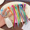 12cm Multicolor Silicone Cable Ties Reusable Adjustable Wire Organizer Straps Durable Cord Management Holders for Home Office Computer Cable Storage