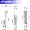6PCS Motorcycle Kickstand Springs with 3 Size,Steel Kick Stand Spring of Mini Bike Kickstand,Universal Motorcycle Accessories Spring Kit for Bicycle
