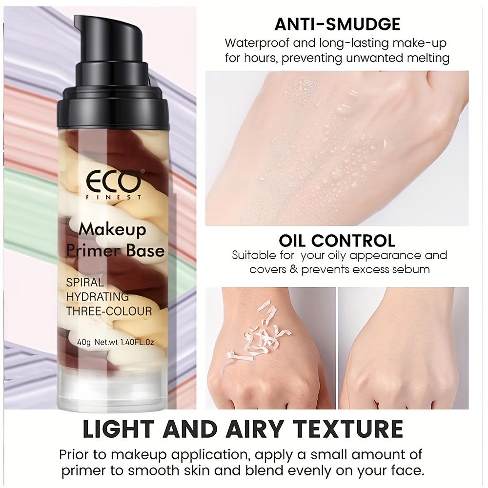 Makeup Primer Base For High Moisturing Even Skin Tone Cover Blemishes Invisible Pores Refreshing Makeup