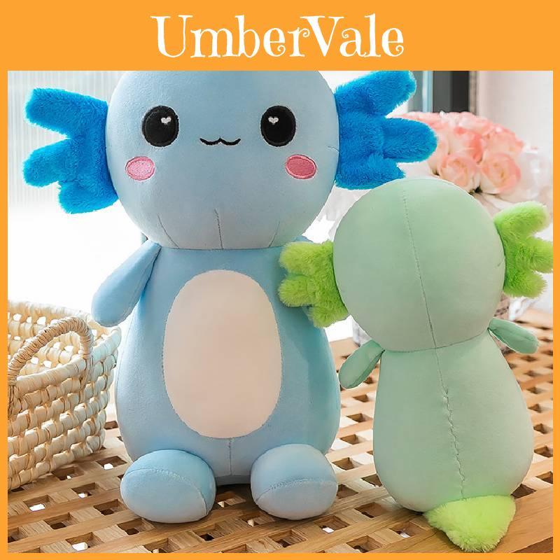 Adorable Plush Axolotl Toy Soft Cartoon Animal Stuffed Doll For Kids And Adults