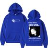 Japan Anime Chainsaw Man The War Devil Hoodies Unisex Harajuku Vintage Sportwear Oversized Fleece Cosplay Pullover Streetwear